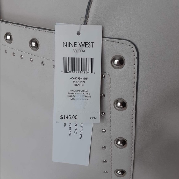 NWT white Nine West handbag. - Picture 2 of 10